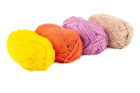 Yarn clews Stock Photos