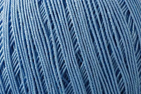 Yarn for handwork and knitting. The thread is photographed close-up. Stock Photos