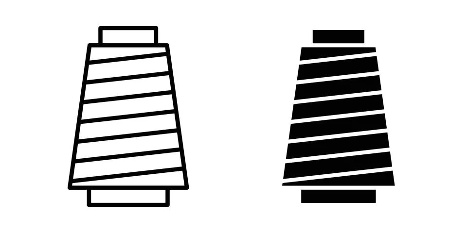 Yarn icon concept. best for web design Stock Illustration