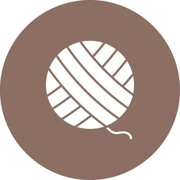 Yarn icon vector image. Stock-Illustration