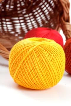 Yarn for knitting Stock Photos