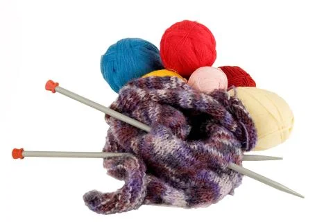 Yarn for knitting Stock Photos