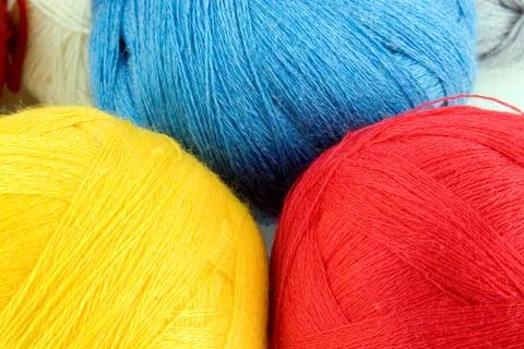 Yarn for knitting Stock Photos