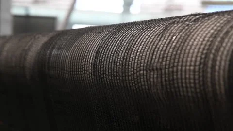 Yarn thread running in the machine Vídeo Stock 152104131