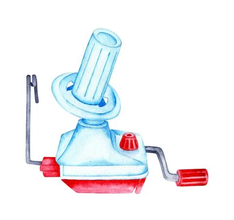 Yarn winder Stock Illustration
