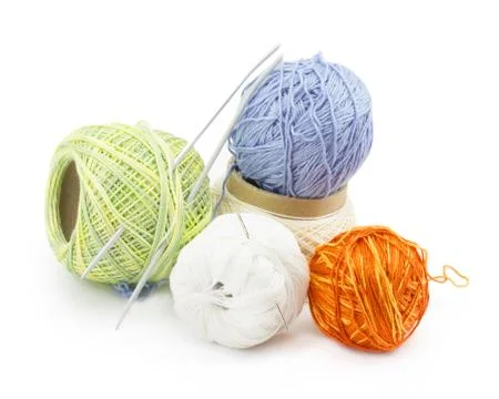 Yarns for knitting Stock Photos