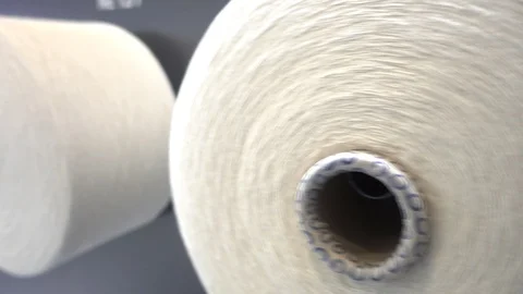 Yarns Rolls Stock Footage 116626761