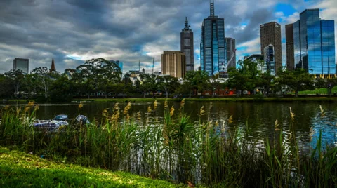Yarra River Stock Footage 32422945