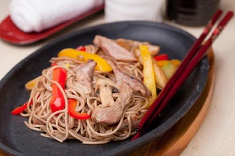 Yasai Soba Stock Photos