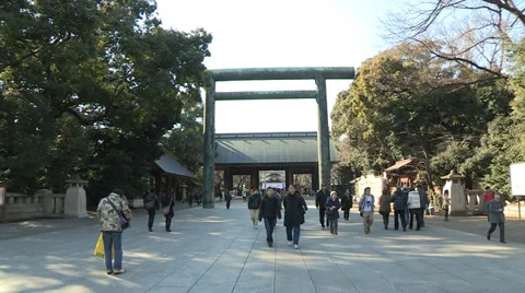 Yasukuni temple Video stock 34304650