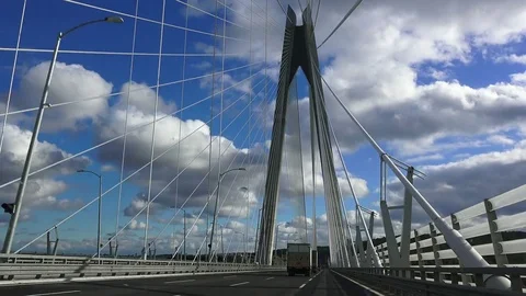 Yavuz Sultan Selim Bridge Stock Footage 72108965