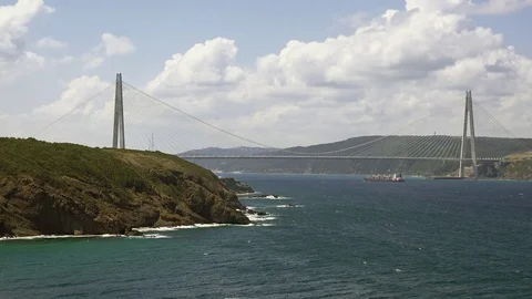 Yavuz Sultan Selim Bridge Video stock 79473847