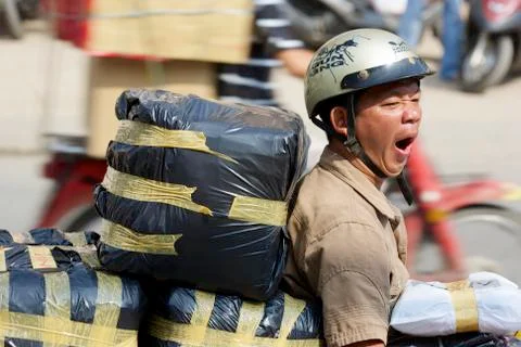 Yawning Man Stock Photos
