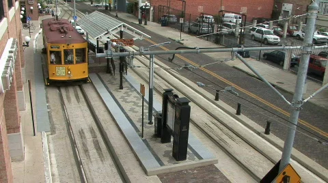 Ybor Trolley Stock Footage 140249