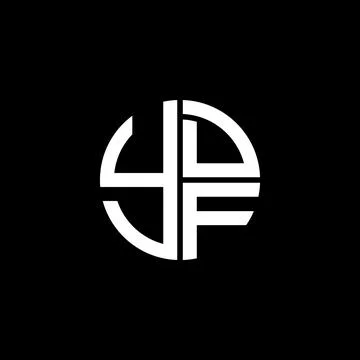 YDF logo YDF icon YDFvector YDF monogram YDFletter YDFminimalist YDF Circle.. Stock Illustration