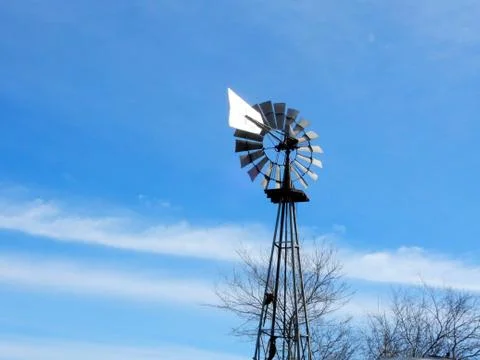 Ye ole wind mill Stock Photos