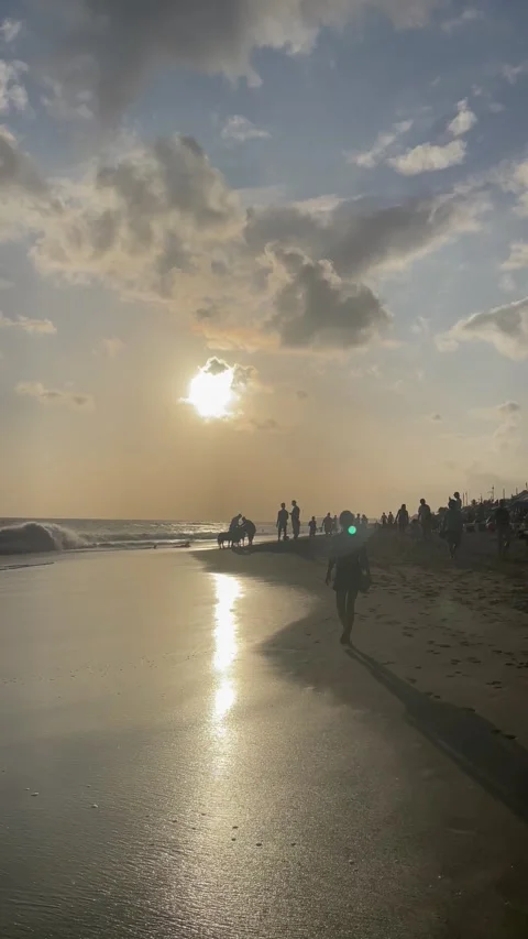 Yeah I got a beautiful sunset Stock Footage 213264710