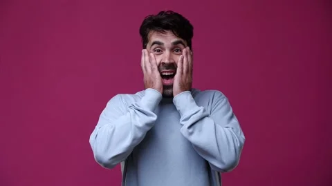 Yeah, I won it, hurray, I did it Stock Footage 162843478