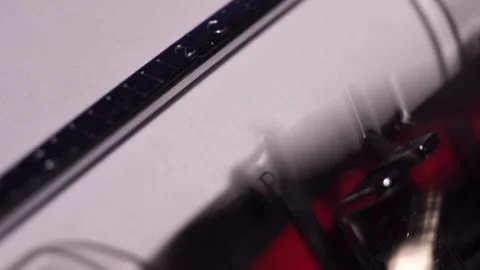 Year 1897, Typing on Vintage Typewriter, Writing History Book, Novel or Stock Footage 260384700
