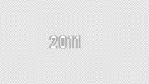 Year 2000 to year 2026 text rolling slide by slide animation Stock Footage 330125520