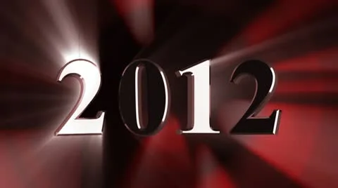 Year 2012 Stock Footage 10732430