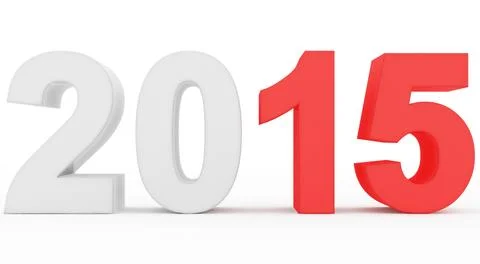 Year 2015 count Stock Illustration