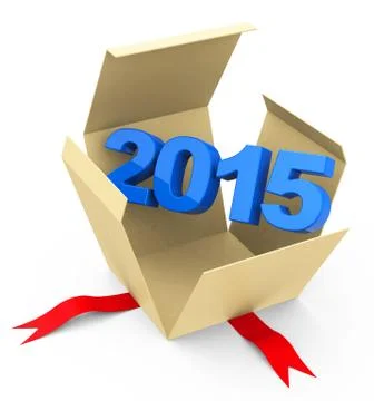 Year 2015 Stock Illustration