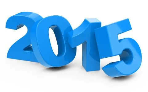 Year 2015 Stock Illustration