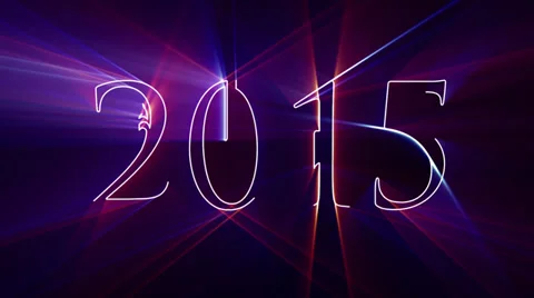 Year 2015 plotting text Stock Footage 38931838