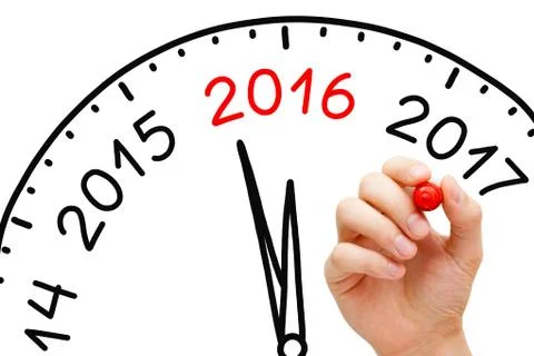 Year 2016 is Coming Foto stock