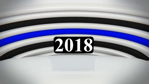 Year 2018 库存影片 80995400