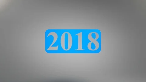 Year 2018 库存影片 80995464