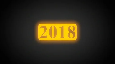 Year 2018 库存影片 80995472