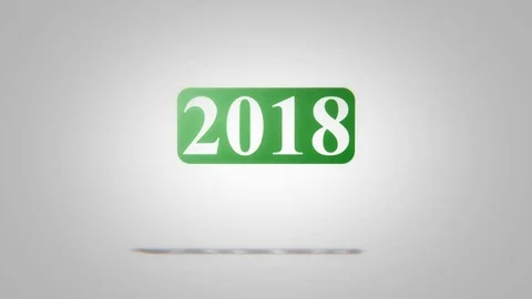 Year 2018 库存影片 80995502