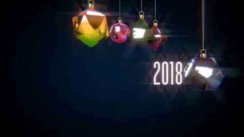 Year 2018 库存影片 80995579