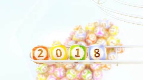 The year 2018 Stock Footage 95729012