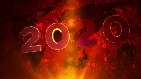 Year 2020 intro Stock Footage 119881025