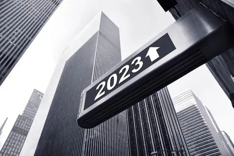 Year 2023 Stock-Fotos