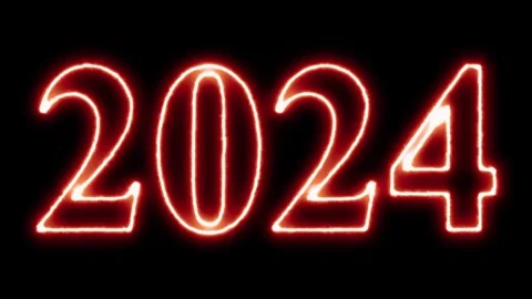 Year 2024 Video stock 247368732