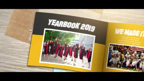Year Book Stock After Effects