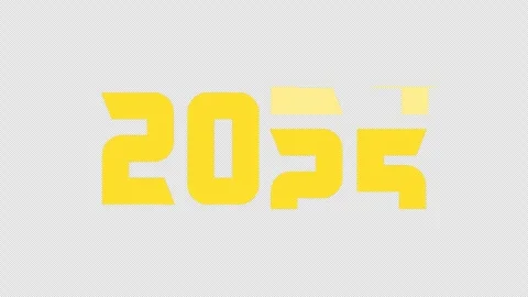 Year changing from 2024 to 2025. Loading 2024 to 2025 progress bar Alpha Ch.. Stock Footage 294971758