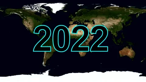 Year counting 2021 to 2050 Stock Footage 162835034