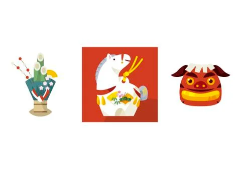 Year of the Horse Ilustração Stock