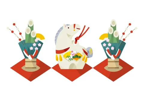 Year of the Horse Ilustração Stock