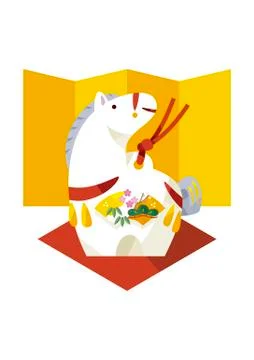 Year of the Horse Ilustração Stock