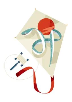 Year of the Snake Stock Illustration