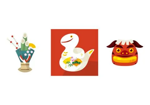 Year of the Snake Ilustração Stock