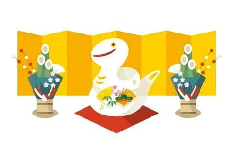 Year of the Snake Ilustração Stock
