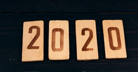 The years from 2000 to 2030 of this millennium Stock Footage 124212917
