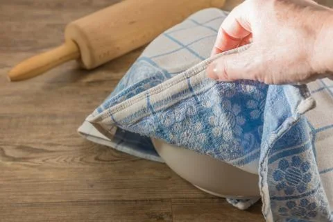 Yeast dough Stock Photos